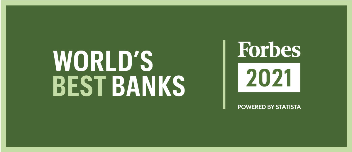 World's Best banks| Forbes 2021 powered by Statista
