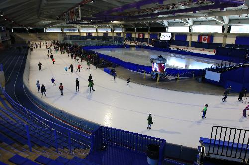Photo of the Olympic Oval at the University of Calgary
