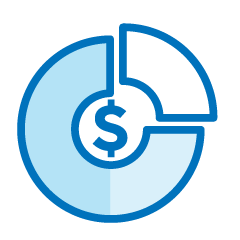 Graphic portraying Servus profit sharing